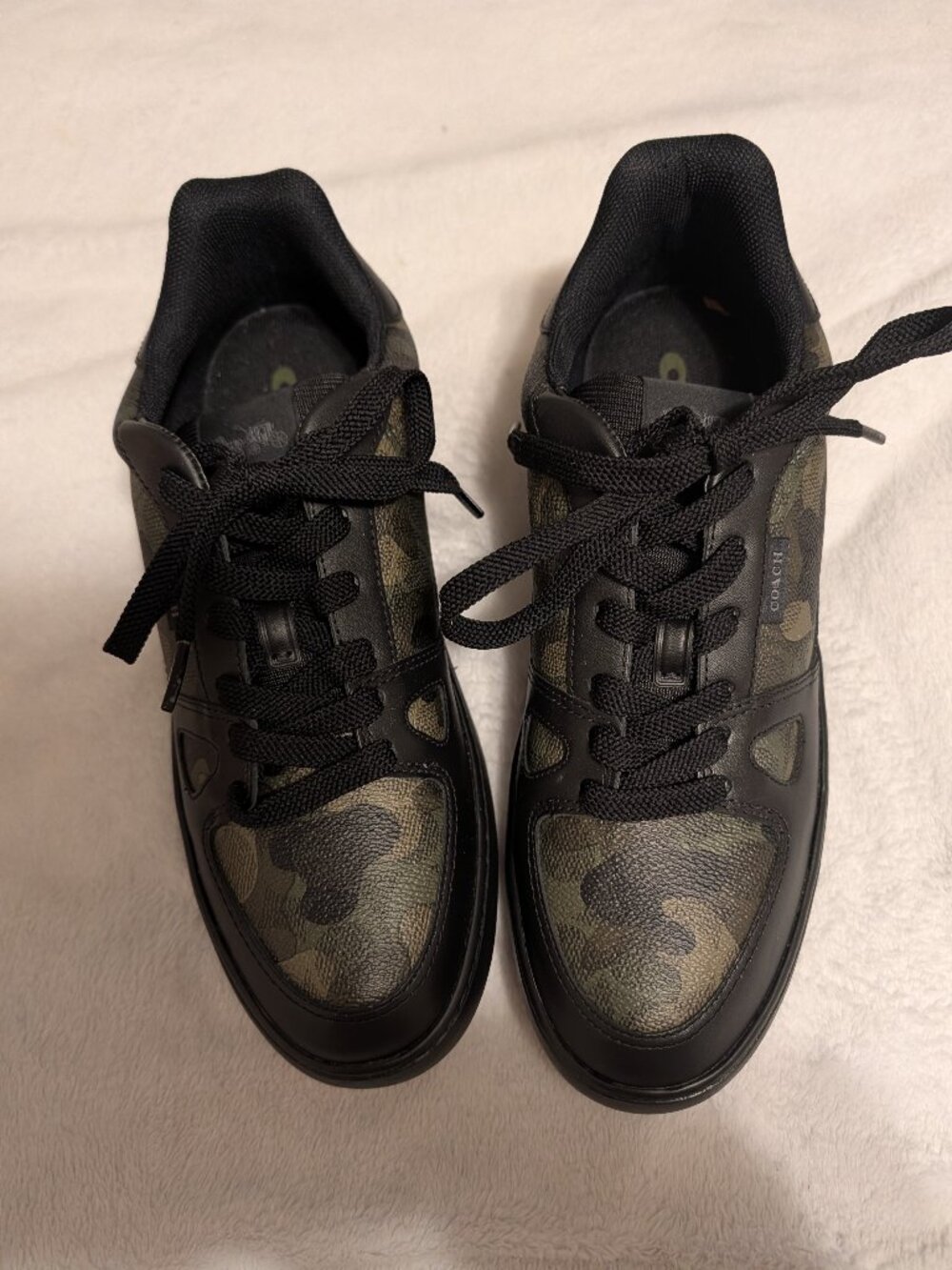 NWT Camo Coach Sneakers!!!!! 9.5D